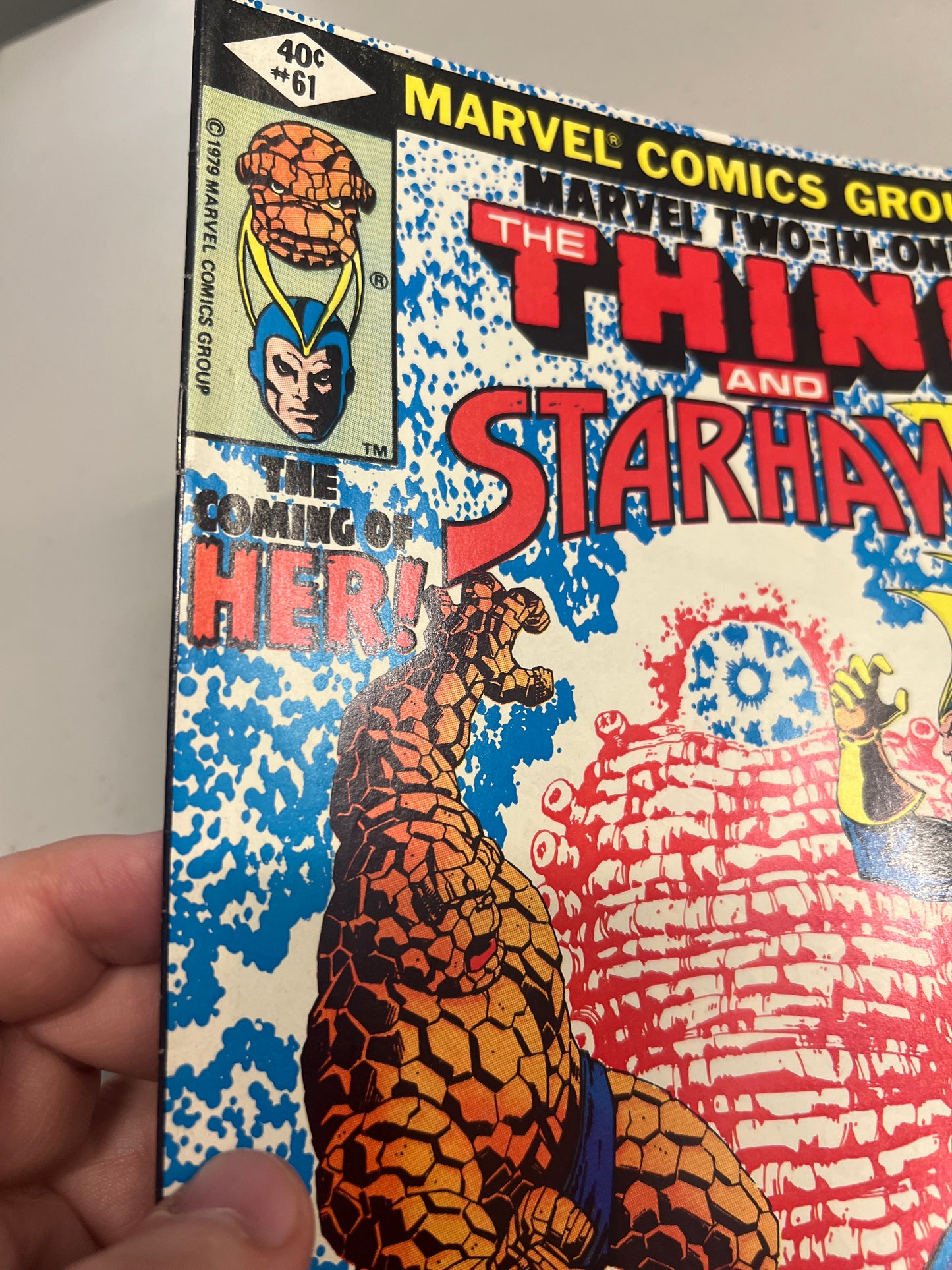 Marvel two in one 61