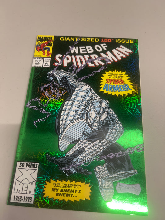 Web of spiderman #100