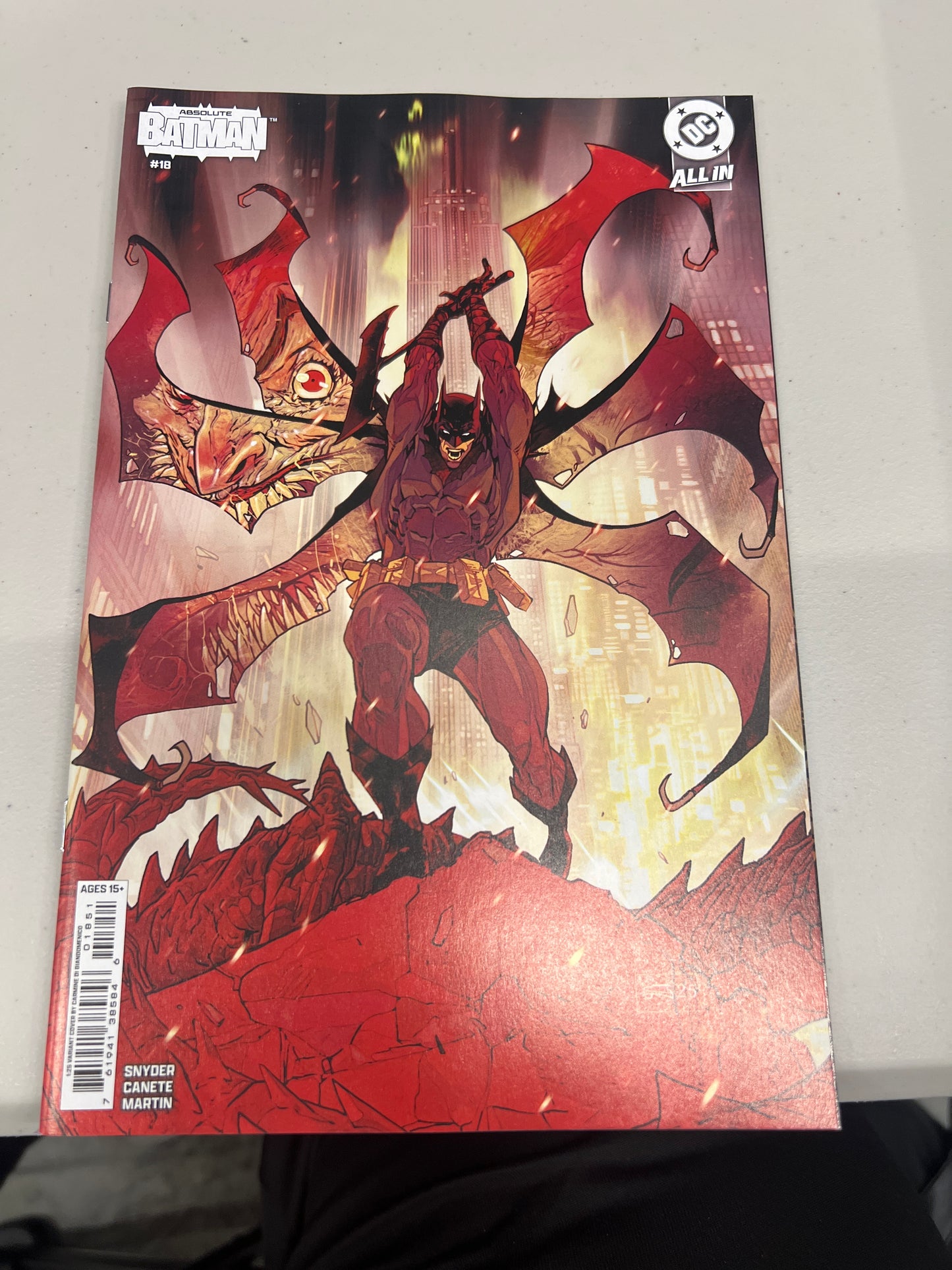Absolute Batman #18 1:25