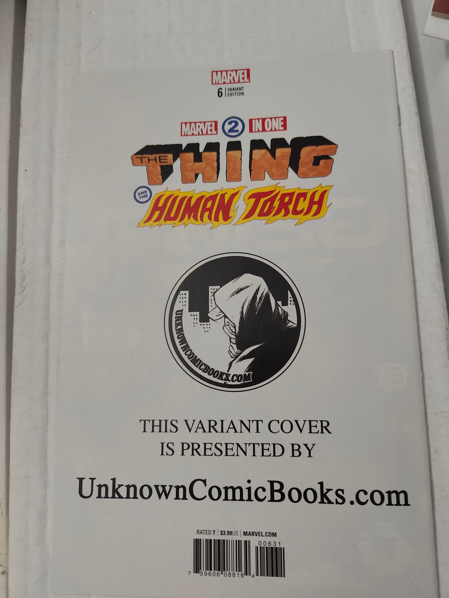Marvel 2 in one Thing and the Human Torch #6